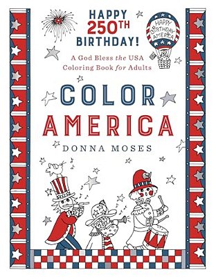 Color America: A God Bless The USA Coloring Book-..