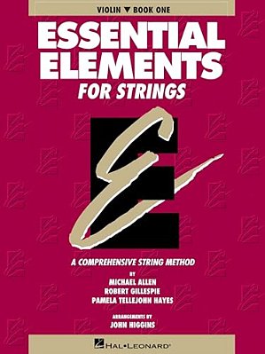 Essential Elements For Strings Violin Book 1 Beginner Violin Method With Fingerings Bowings And Music Theory Hal Leonard String Method-..