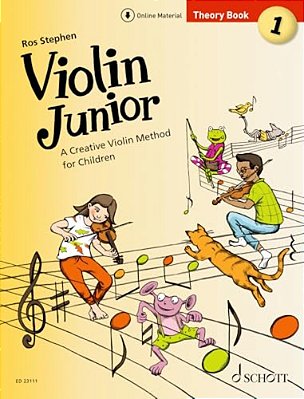 Stephen: Violin Junior: Theory Book 1 - A Creative Violin Method For Children Book With Media Online-..