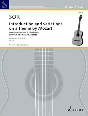 Introduction And Variations On A Theme Of Mozart, Op. 9: Guitar Solo-..