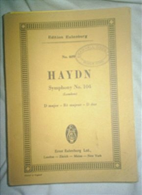 Symphony No. 104 D Major, Salomon-..