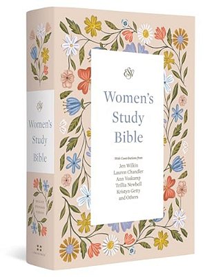 Esv Women's Study Bible (Hardcover, Blush Wildflower Design)-..