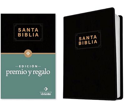 Santa Biblia Ntv, Edición Premio Y Regalo (Vinipiel, Negro, Letra Roja)-..