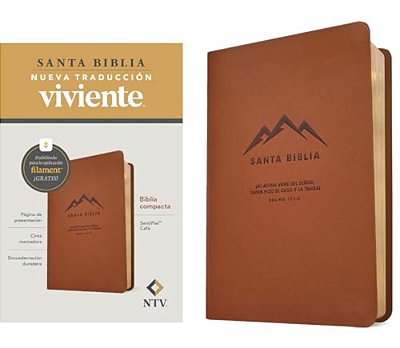 Biblia Compacta Ntv, Con Filament (Sentipiel, Café)-..