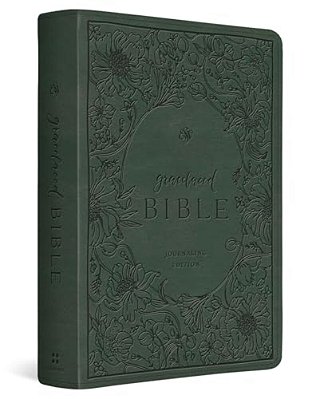 Esv Gracelaced Bible, Journaling Edition (Artwork By Ruth Chou Simons) (Trutone, Quiet Forest)-..
