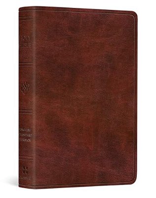 Esv Vest Pocket New Testament With Psalms And Proverbs, Red Letter (Trutone, Chestnut)-..