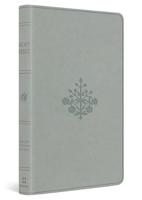 Esv Large Print Value Thinline Bible (Trutone, River Stone, Branch Design)-..