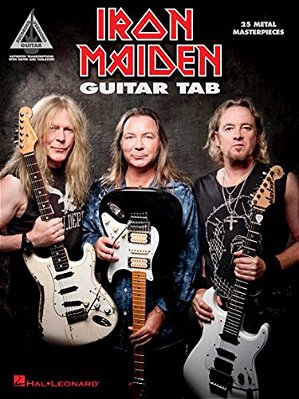 Iron Maiden Guitar Tab Guitar Recorded Versions Note-For-note Guitar Tab 25 Songs Including The Trooper, Run To The Hills, Fear Of The Dark And More H-..