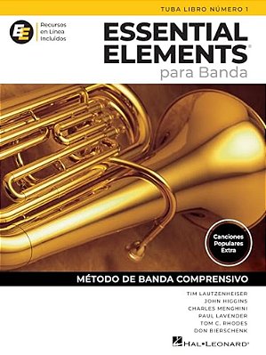 Essential Elements Para Banda - Tuba Libro Numero 1 - Recursos En Linea Incluido-..