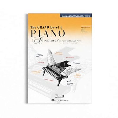The Grand Level 4 Piano Adventures All-In-one-..