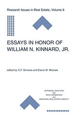 Essays In Honor Of William N. Kinnard, Jr. -..