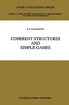 Coherent Structures And Simple Games-..