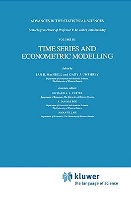 Time Series And Econometric Modelling: Advances In The Statistical Sciences: Festschrift In Honor Of Professor V. M. Joshi's 70Th Birthday, Volume III-..