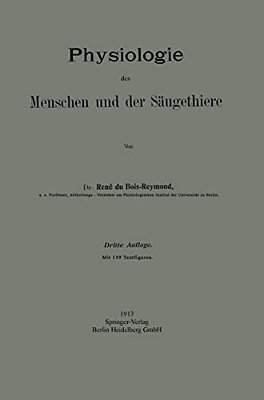 Physiologie Des Menschen Und Der Säugethiere-..