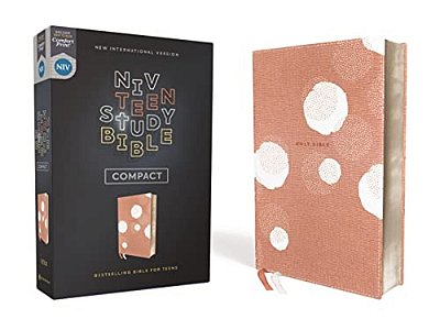 Niv, Teen Study Bible (For Life Issues You Face Every Day), Compact, Leathersoft, Peach, Comfort Print-..