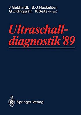 Ultraschall-Diagnostik '89: Drei-Länder-treffen Hamburg-..