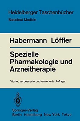 Spezielle Pharmakologie Und Arzneitherapie-..