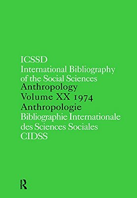 Ibss: Anthropology: 1974 Vol 20-..