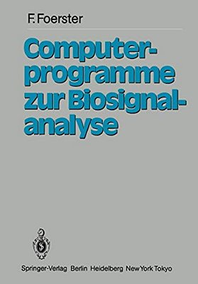Computerprogramme Zur Biosignalanalyse-..