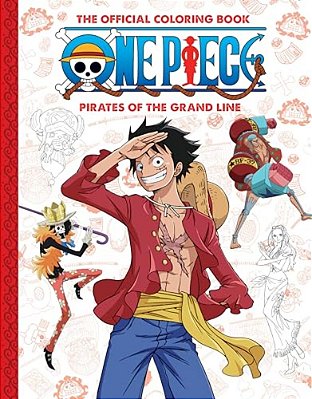 One Piece: Official Crew Coloring Collection: Pirates Of The Grand Line-..