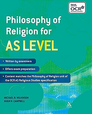 Philosophy Of Religion For As Level-..
