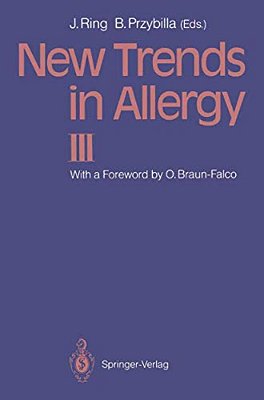 New Trends In Allergy III-..
