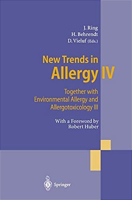 New Trends In Allergy IV: Together With Environmental Allergy And Allergotoxicology III-..