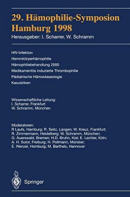 29. Hämophilie-Symposion: Hamburg 1998-..