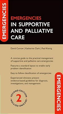 Emergencies In Supportive And Palliative Care-..