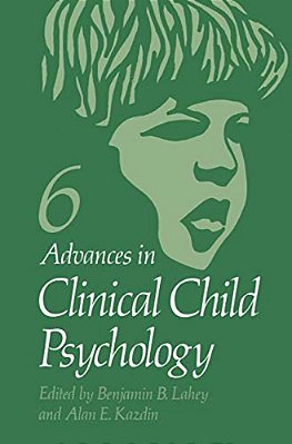 Advances In Clinical Child Psychology-..