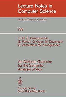 An Attribute Grammar For The Semantic Analysis Of Ada-..