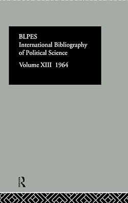 Intl Biblio Pol Sc 1964 Vol 13-..
