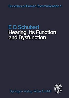 Hearing: Its Function And Dysfunction-..