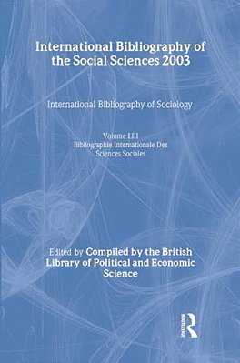 Ibss: Sociology: 2003 Vol.53-..