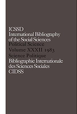 Ibss: Political Science: 1983 Volume 32-..