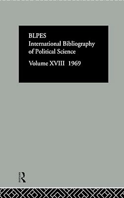 Ibss: Political Science: 1969 Volume 18-..