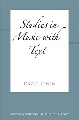 Studies In Music With Text-..