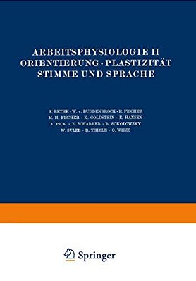 Arbeitsphysiologie II Orientierung - Plastizität Stimme Und Sprache-..