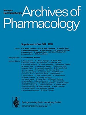 Deutsche Pharmakologische Gesellschaft: Abstracts Of The 19. Spring Meeting March 14-17, 1978, Mainz-..