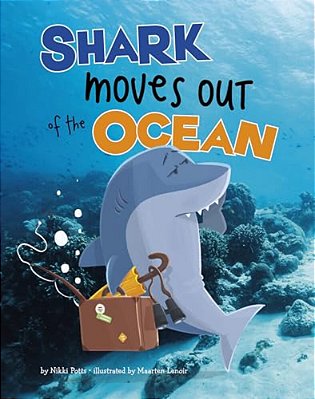 Shark Moves Out Of The Ocean-..