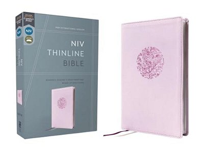 Niv, Thinline Bible, Leathersoft, Purple, Red Letter, Comfort Print-..