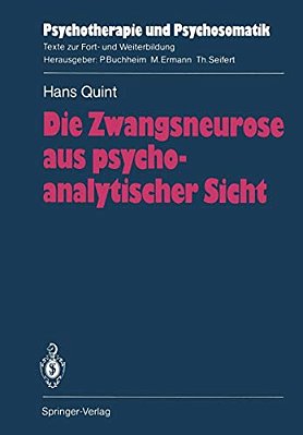Die Zwangsneurose Aus Psychoanalytischer Sicht-..