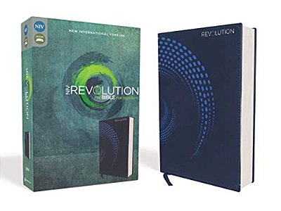 Niv, Revolution Bible, Imitation Leather, Blue: The Bible For Teen Guys-..