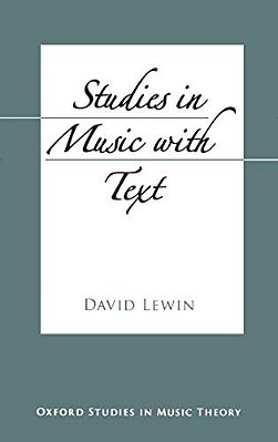 Studies In Music With Text-..