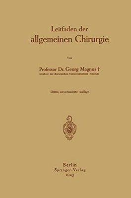Leitfaden Der Allgemeinen Chirurgie-..