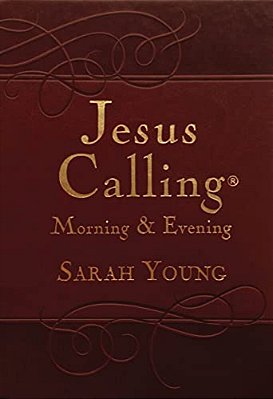 Jesus Calling Morning And Evening, Brown Leathersoft Hardcover, With Scripture References: Yearlong Guide To Inner Peace And Spiritual Growth (A 365-D-..