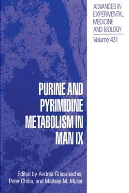 Purine And Pyrimidine Metabolism In Man IX-..