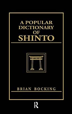 A Popular Dictionary Of Shinto-..