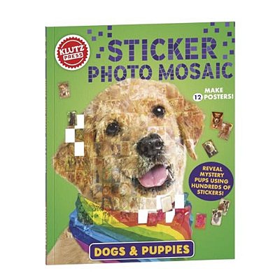 Sticker Photo Mosaic: Dogs & Puppies-..