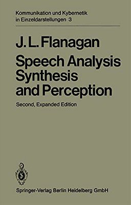 Speech Analysis Synthesis And Perception-..